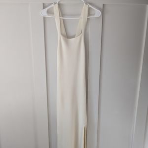 Abercrombie & Fitch Squareneck Midi Sweater Dress